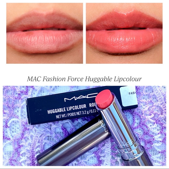 🎉HP🎊 NIB “FASHION FORCE” Huggable Lipcolour Gel Gloss Semi Opaque Coral - Picture 13 of 16